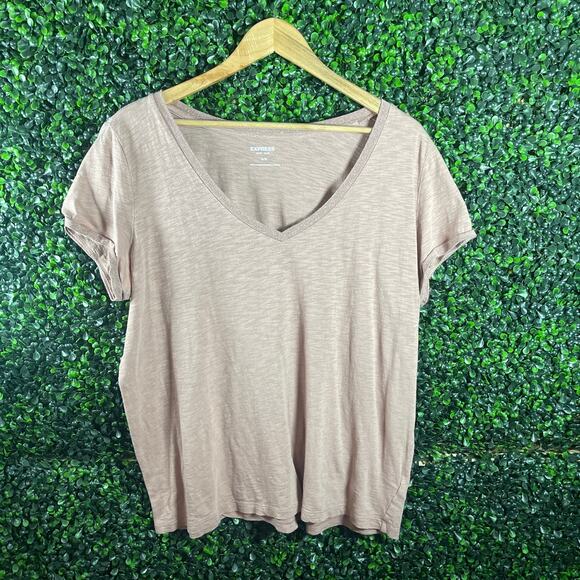 Express, Old Rose T-Shirt, Soft & Comfy, Woman’s Size XL - Picture 1 of 5